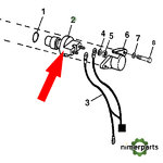 AR96480 - SENSOR REVOLUCIONES S50 JOHN DEERE