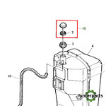 AT20911 - TAPON GASOIL S20/30/35 JOHN DEERE