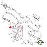 AZ45586 - COJINETE MADERA CIGÜEÑAL S-Z ORIGINAL JOHN DEERE