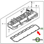DZ109633 - JUNTA SOBRETAPA ORIGINAL JOHN DEERE