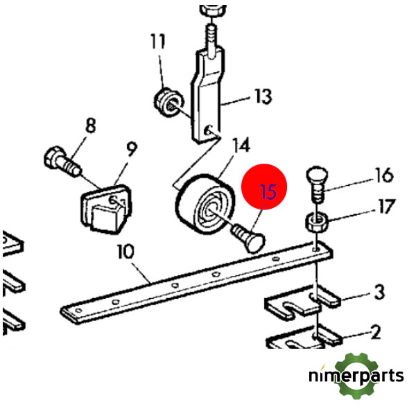 E50119 - TORNILLO JOHN DEERE