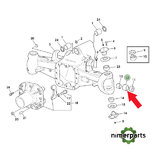 ER118516 - Retan Palier TDM 5 5015 John Deere