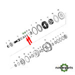 ER149839 - Hydraulic clutch cover 5015 John Deere