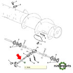 H169914 - DEDO RETRACTIL 600 COSECHADORA ORIGINAL JOHN DEERE