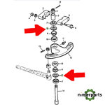 H33463 - ARANDELA ROD. BULON CORTE JOHN DEERE