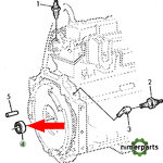 JD10107 - RODAMIENTO VOLANTE MOTOR JOHN DEERE