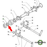 JD33004 - COJINETE EMPUJE EMBRAGUE 5000 JOHN DEERE
