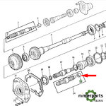 JD7557 - PISTA RODAMIENTO TDF 21 JOHN DEERE