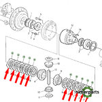 L100150 - PLATO GRUPO TDM 6 6020 JOHN DEERE