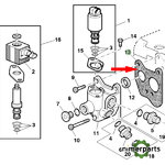 L100573 - JUNTA TAPA BLOQUEO 6 6020 JOHN DEERE