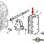L100684 - JUNTA LATERAL CAJA CAMBIOS 6000 JOHN DEERE