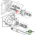 L101142 - Palier 6620 John Deere screw brake