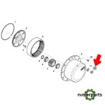 L113961 - TAPON VACIADO TDM 045 740 JOHN DEERE