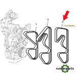 L114292 - CORREA VENTILADOR 6810 6910 JOHN DEERE