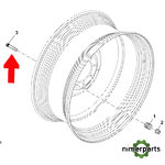L150648 - TORNILLO DE RUEDA JOHN DEERE
