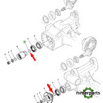 L156850 - ANILLO TORICO GRUPO TDM 6020 JOHN DEERE