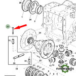 L172599 - TORNILLO GRUPO TRASERO 6000 JOHN DEERE