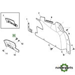 L209514 - REMACHE TAPIZADO JOHN DEERE
