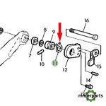 L26936 - CLIP Flexible axis John Deere