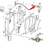 L29263 - MANGUITO RADIADOR 16-2135 JOHN DEERE