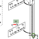 L2889N - Nutter supplement finger 9920 John Deere
