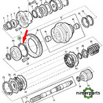 L28656 - Piston TDF segment John Deere