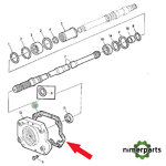 L29268 - JUNTA TAPA TDF JOHN DEERE