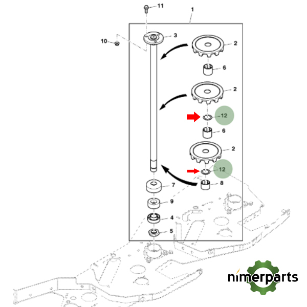 L3197N - SUPLEMENTO ORIGINAL COSECHADORA JOHN DEERE