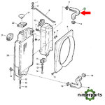 L34920 - MANGUITO RADIADOR 1040-1850 JOHN DEERE