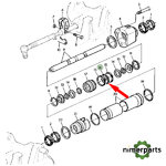 L40035 - ANILLO DIRECCION 24-2850 DT JOHN DEERE