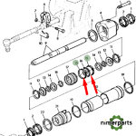 L40163 - RASCADOR DIRECCION 24-2850 JOHN DEERE