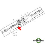 L40320 - ANILLO DIRECCION 24-2850 DT JOHN DEERE