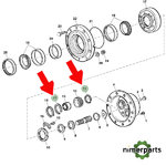 L41159 - Clip Piñon TDM 3350 6000 John Deere