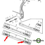 L41802 - SHOT BAR 28MM 2 -GOMAS JOHN DEERE
