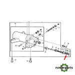 L55202 - ANILLO TEFLON ELEVADOR S50 JOHN DEERE