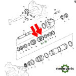 L55468 - RASCADOR DIRECCION 3650 JOHN DEERE