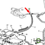 L61369 - CONEXION DE MANGUERA "T" JOHN DEERE