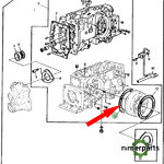 L62426 - GANING BOARD 6 CYLINDER JOHN DEERE