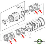L78682 - TDM 6000 John Deere clutch