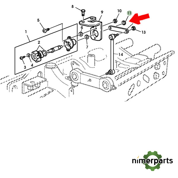 L79239 - Clip Axis Accelerator Pedal 6000