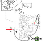 L79408 - Clip Cables control 6000 John Deere
