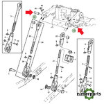L79925 - BULON BRAZO ELEVADOR 6000 JOHN DEERE