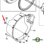 M84972 - 5000 John Deere dotter nut