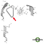 N150864 - CORREA VENTILADOR 5500-E JOHN DEERE