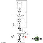 R114082 - Casquillo Biela 6010 20 John Deere
