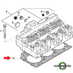 R116515 - JUNTA CULATA 4C  5 6010-20 ORIGINAL JOHN DEERE