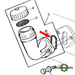 R120972 - ANILLO BOCA LLENADO JOHN DEERE