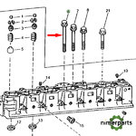 R121491 - John Deere Colan Screw