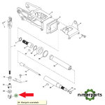 R126641 - MANGUITO CAÑA DIRECCION 8000 JOHN DEERE