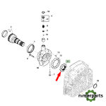 R161741 - Piñon Oil Pump C/C 66020 15mm John Deere